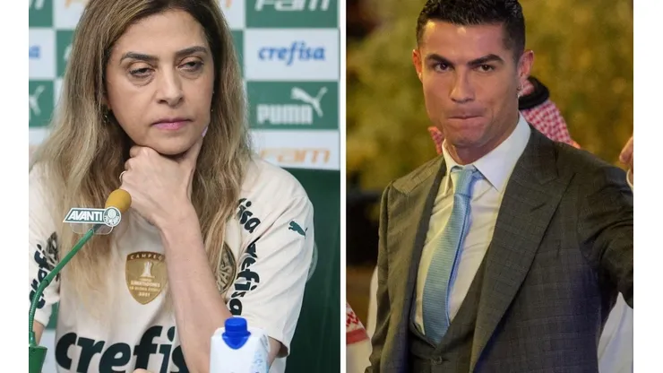 Agif/Ettore Chiereguini e Getty Images/Yasser Bakhsh - Cristiano Ronaldo e Leila Pereira viram assunto