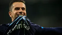 Marcelo Grohe, ex-Grêmio, chegou a ter salários acertados em 2024 com o Santos - Foto: Thomas Santos/AGIF