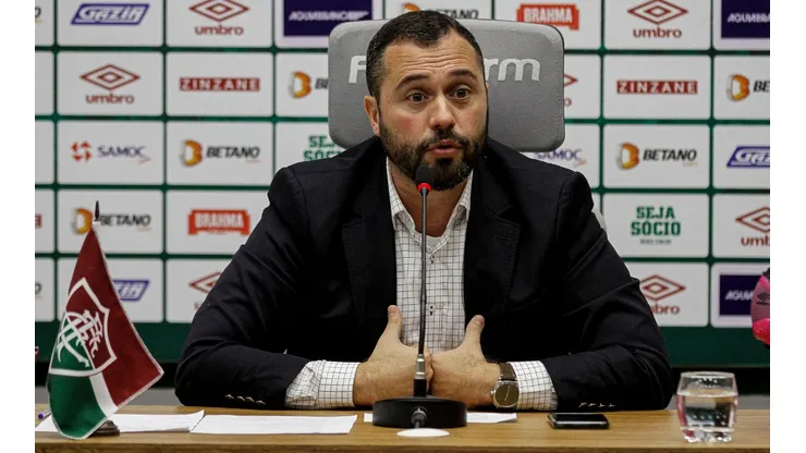 Mário Bittencourt presidente do Fluminense - Foto: Lucas Mercon/Fluminense