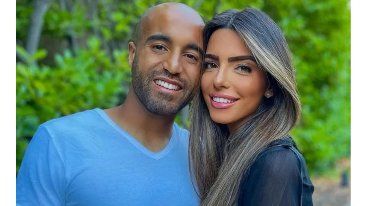 Lucas Moura e Larissa Saad - Foto: Divulgação/Instagram