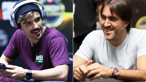 Yuri Martins e Rodrigão do vôlei falaram sobre as derrotas que o poker impõe (Fotos: Divulgação/BSOP)