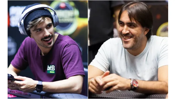 Yuri Martins e Rodrigão do vôlei falaram sobre as derrotas que o poker impõe (Fotos: Divulgação/BSOP)