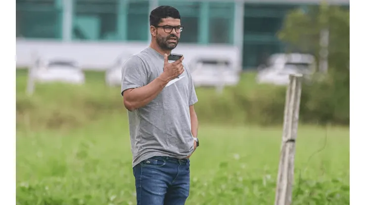 Foto: Tiago Caldas/CNC/ "Fez a diferença..."; Ari Barros é sincero sobre arqueiro com passagem pelo Náutico.