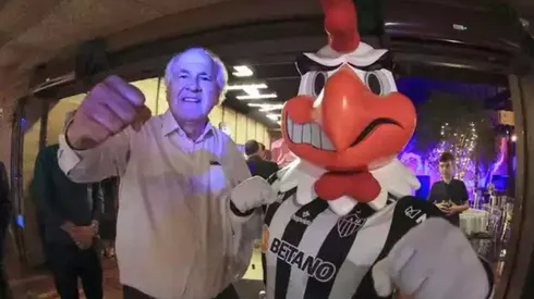 Foto: Pedro Souza/Atlético/Divulgação - Rubens Menin: mecenas revelou valor do elenco do Atlético