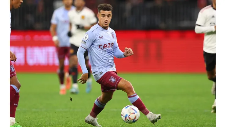 Foto: James Worsfold/Getty Images - Philippe Coutinho busca espaço no Aston Villa