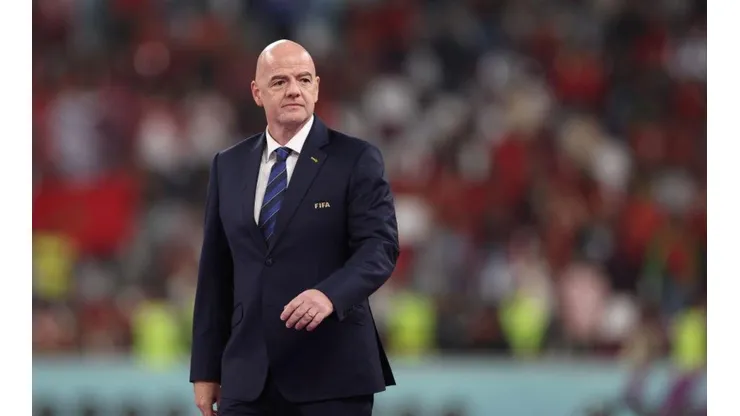 Richard Heathcote/Getty Images/ "Vamos pedir para que todos os países..."; Infantino faz pedido em velório de Pelé.