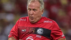 Agif/Thiago Ribeiro - Zico e Neto protagonizaram momento emocionante