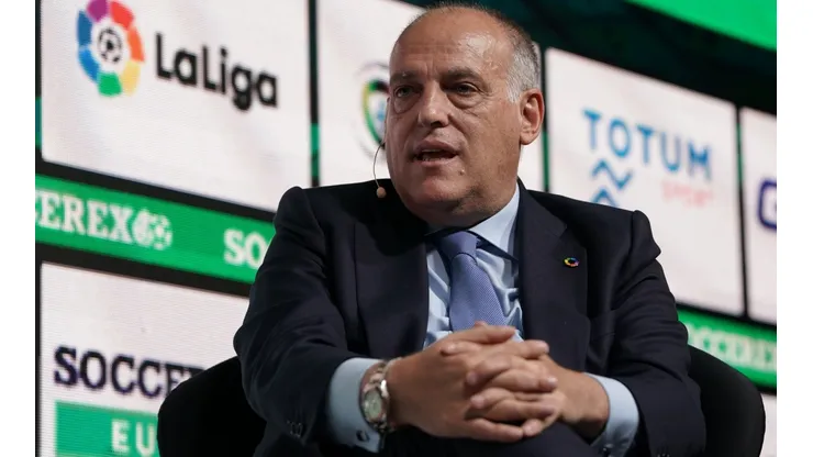Foto: Gualter Fatia/Getty Images - Presidente da La Liga rebateu Vini Jr após ofensas racistas