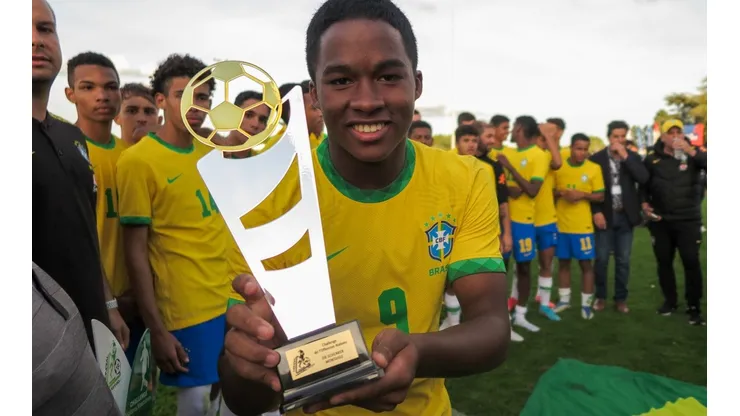 Reprodução/CBF - Endrick 'faz escola' no Cruzeiro