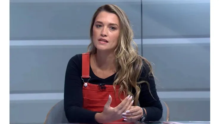 Foto: Reprodução/SporTV - Ana Thaís Matos criticou Gerson por ter Flamengo como 1ª opção após insucesso no Olympique