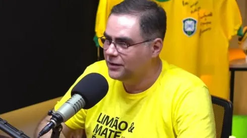 Eugênio Leal em podcast no Youtube - Foto: Reprodução/Youtube