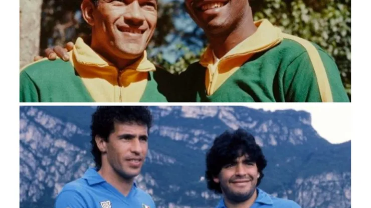 Reprodução e Alessandro Sabattini/Getty Images. Relembre grandes duplas do futebol mundial