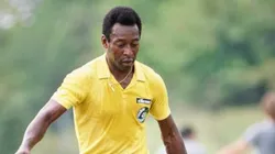 Pelé nos tempos de NY Cosmos, em 1977