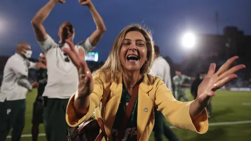 Leila Pereira, presidente do Palmeiras - Foto: Ettore Chiereguini/AGIF