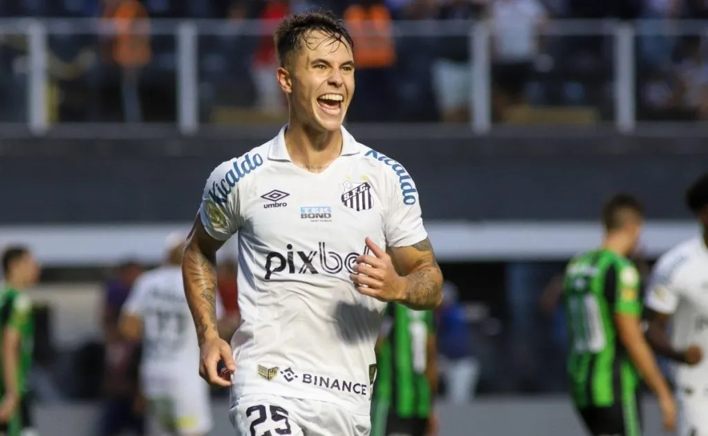 Zanocelo pode estar de saída definitiva do Santos. Foto: Fernanda Luz/AGIF