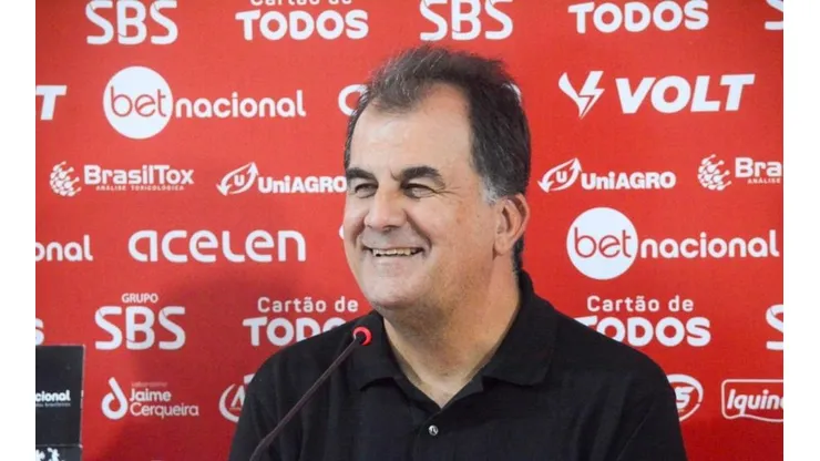 Foto: Reprodução/Victor Ferreira/ECV - Fábio Mota, presidente do Vitória