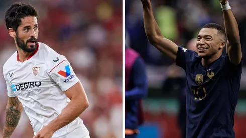 Getty Images/Fran Santiago e Agif/Pedro Martins - Isco e Mbappé viram assunto na Europa