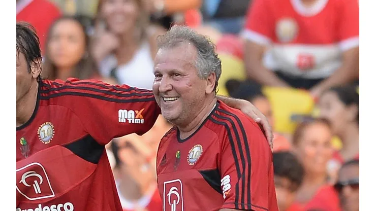 Getty Images/Buda Mendes - Zico ajudou na vinda de Gabigol