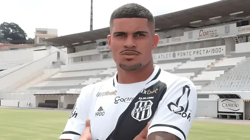 Foto: Diego Almeida/PontePress - Jeh é um dos reforços da Ponte Preta para 2023