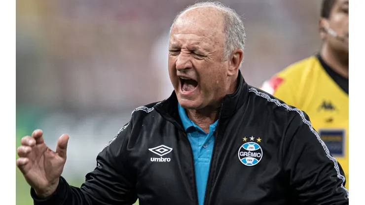 Jorge Rodrigues/AGIF - Felipão no Grêmio.