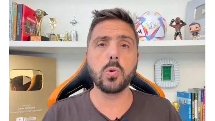 Foto: Reprodução - Nicola em seu canal no YouTube.