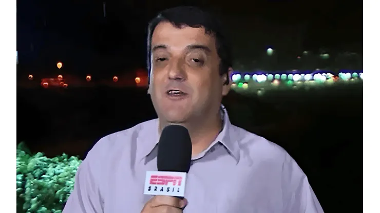 Paulo Cobos, comentarista da ESPN - Foto: Reprodução/ESPN