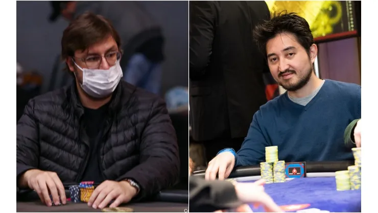 Pedro Madeira e Rodrigo Seiji arrumaram boas premiações no poker online (Fotos: Rafael Terra/BSOP e Thomas Stacha/PokerStars)