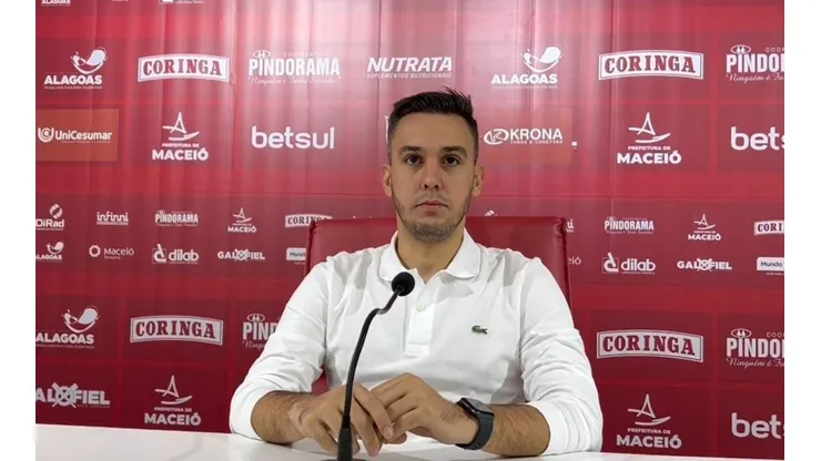 Foto: Reprodução/CRB - Thiago Paes, Executivo de Futebol do CRB