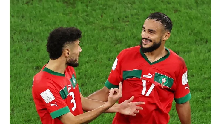 (Photo by Alex Grimm/Getty Images) - Marrocos teve atuação surpreendente diante da Espanha.