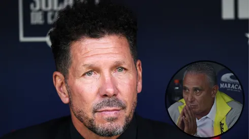 Atlético de Madrid de Simeone enviou olheiro para monitorar de perto o volante Evertton Araújo, sem espaço com Tite - Fotos: Getty Images