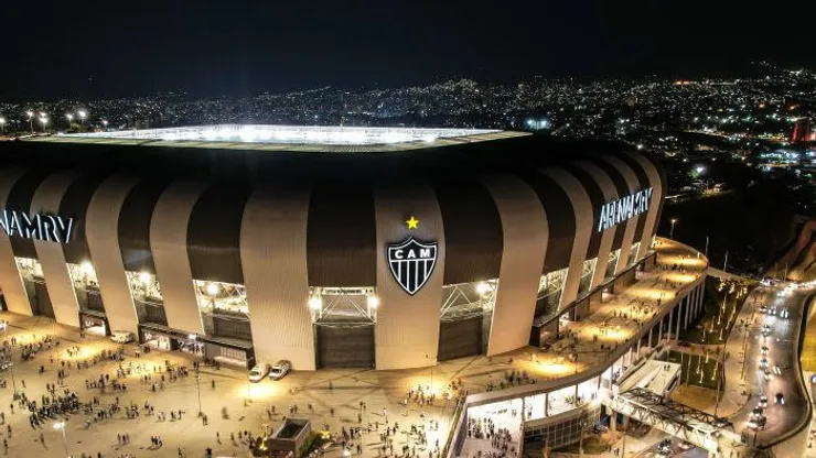 Atlético na Arena MRV. Foto:Pedro Vilela/Getty Images