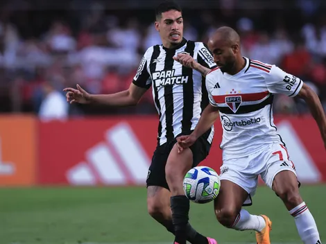 São Paulo e Botafogo empatam em 2 a 2 no Morumbis em jogo movimentado