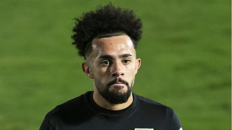 Claudinho durante partida entre Red Bull Bragantino e Palmeiras, no Estádio Nabi Abi Chedid, pelo Campeonato Paulista de 2021, no dia 14/05.