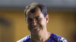 SP - NOVO HORIZONTE - 07/06/2024 - BRASILEIRO B 2024, NOVORIZONTINO X SANTOS - Fabio Carille tecnico do Santos antes da partida contra o Novorizontino no estadio Jorge Ismael de Biasi pelo campeonato Brasileiro B 2024.