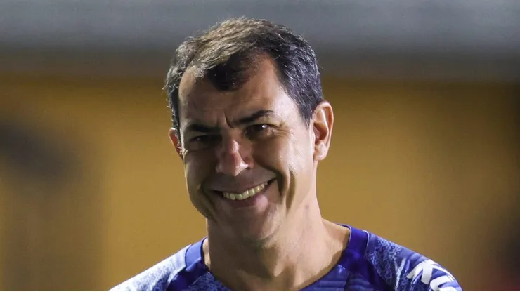 SP - NOVO HORIZONTE - 07/06/2024 - BRASILEIRO B 2024, NOVORIZONTINO X SANTOS - Fabio Carille tecnico do Santos antes da partida contra o Novorizontino no estadio Jorge Ismael de Biasi pelo campeonato Brasileiro B 2024.