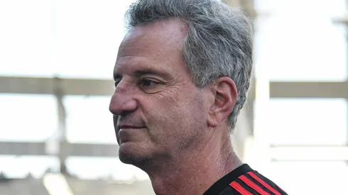 Thiago Ribeiro/AGIF - Landim, presidente do Flamengo.