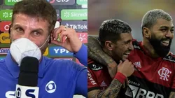 Fotos: Reprodução/SporTV e Thiago Ribeiro/AGIF - Pedrinho: comentarista questionou escolha do novo treinador