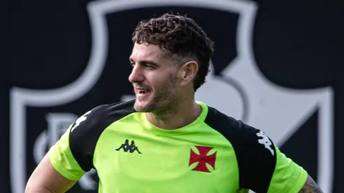 Vegetti durante treinamento do Vascão. Foto: Leandro Amorim/Vasco