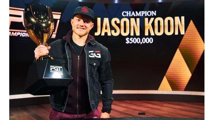 Jason Koon teve uma jornada brilhante no PGT Championshp (Foto: Divulgação/PokerGO)