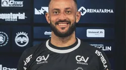 Samara Miranda/Remo. Diego em sua apresentação pelo Remo