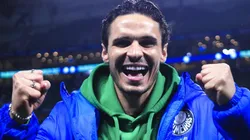 Foto: Ettore Chiereguini/AGIF - Sem Scarpa, Veiga terá novo companheiro na "meiuca" do Palmeiras.