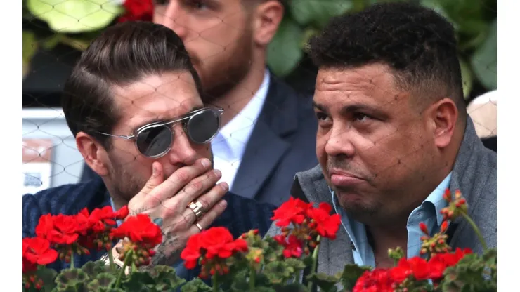 Foto: Alex Pantling/Getty Images - Sergio Ramos e Ronaldo Fenômeno