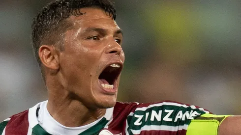 Thiago Silva durante partida entre Cuiabá e Fluminense, na Arena Pantanal, pelo Campeonato Brasileiro, no dia 21/07/2024.