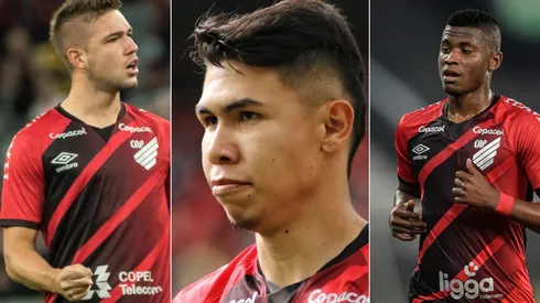 Foto: Joao Vitor Rezende Borba/AGIF; Robson Mafra - Jogadores do Athletico dispensados