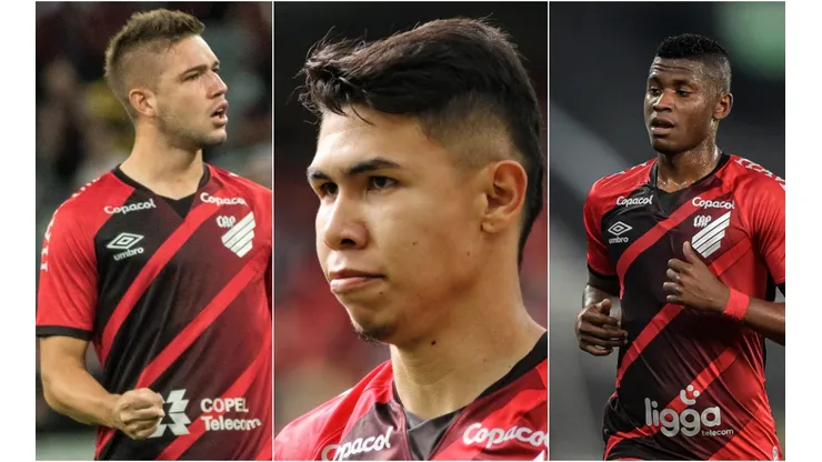 Foto: Joao Vitor Rezende Borba/AGIF; Robson Mafra - Jogadores do Athletico dispensados