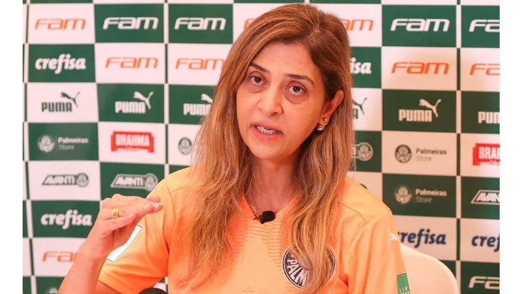 Foto: Fabio Menotti/Palmeiras - Leila não foi citada, mas viu o Verdão ser provocado.