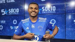 Marco A. Ferraz/Cruzeiro - Nikão é apresentado no Cruzeiro