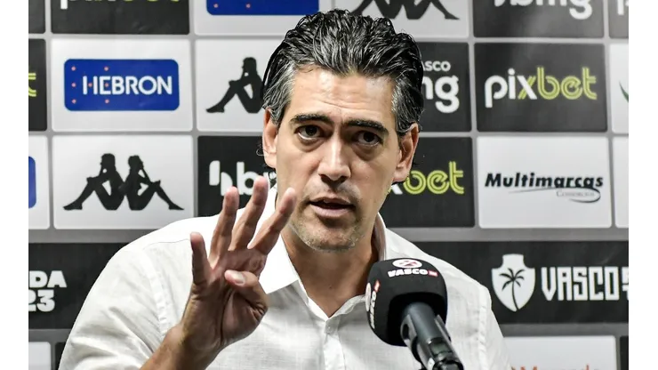 Thiago Ribeiro/AGIF - Bracks em coletiva pelo Vasco.