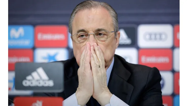 Foto: Gonzalo Arroyo Moreno/Getty Images/Espanha - Florentino Pérez: presidente do Real Madrid não pretende economizar no mercado