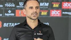 Foto: Flickr oficial do Atlético - Caetano em entrevista.